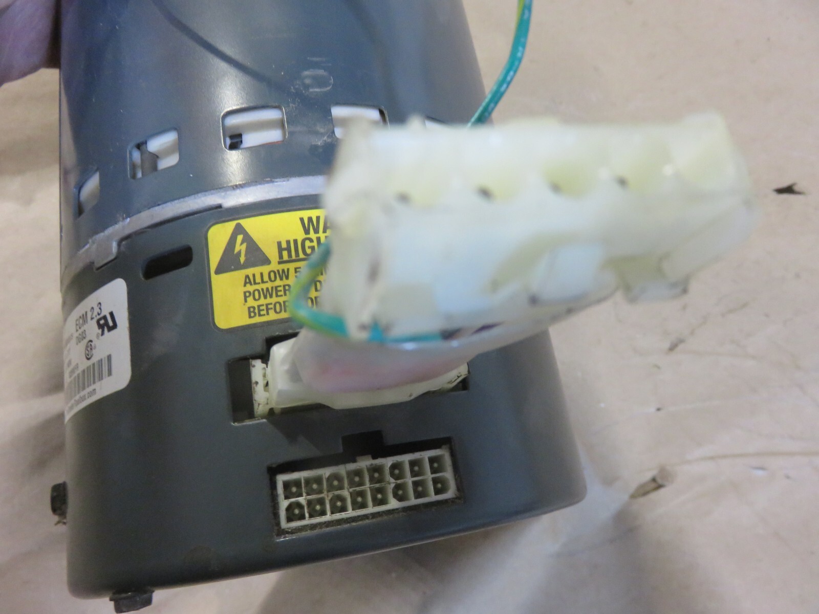 TRANE Furnace ECM Blower Motor PART D341314P56 MOTOR 5SME39SL0674 3/4