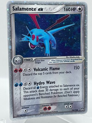 Salamence ex 96/108 EX Power Keepers Holo Ultra Rare Vintage