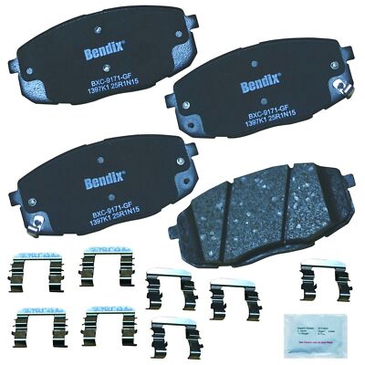 Disc Brake Pad Set-Priority One Ceramic BPR Bendix CFC1397K1