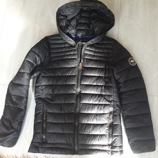 Soulcal & Co Black Padded Coat Jacket Kids 11-12 Years