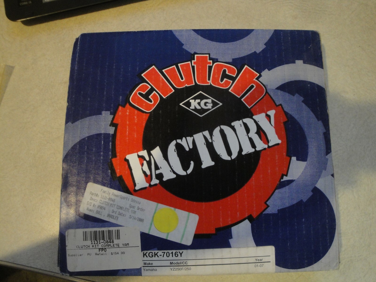 KG Clutch Factory KGK7016Y Complete Clutch Kit for sale online eBay