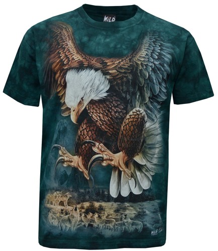 Eagle Wolf Native American Indian Biker 