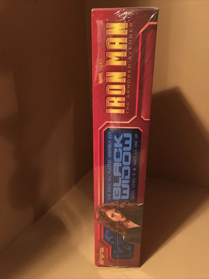 Marvel Iron Man Black Widow Moebius Model Kit 1/8th Scale; Brand New Sealed! - Image 4 of 4