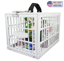 Fridge Locker Box Portable Refrigerator Food Medicine Storage Lockable Container