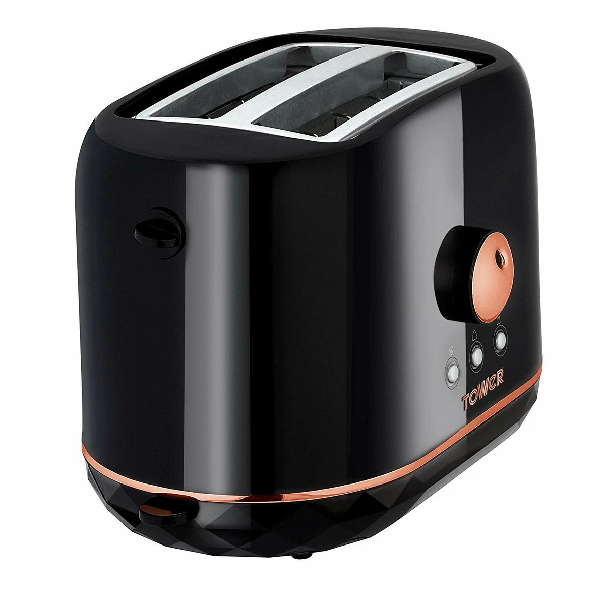 Rose gold tower toaster deals