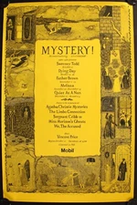 Edward Gorey, PBS Mobil Mystery! Poster, 1982-83 Season Hosted by Vincent Price
