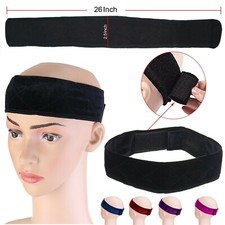 Wig Grip Extra Hold Non Slip Headband Head Band Adjustable Comfy Scarf