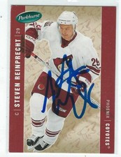 Steven Reinprecht Signed 2005/06 Parkhurst Card #374
