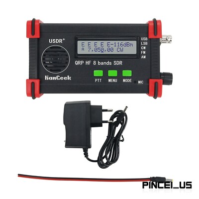 USDX USDR HF QRP SDR Transceiver SSB/CW/FT8 Transceiver 10-Band 5W DSP SDR pc89