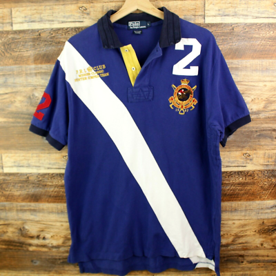 ウェア Polo by Ralph Lauren rugby shirt size L POLO RALPH LAUREN Mens Rugby Polo Shirt Size L Short Sleeve