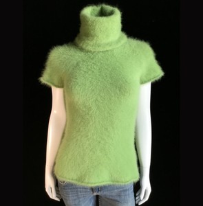 short sleeve turtleneck sweater