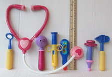 Lot Of 7 Medical Toys Doctor Nurse Dress Up Role Play Set For Boys Girls THK6