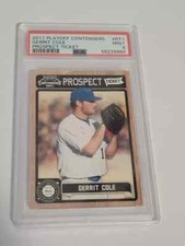 2011 Playoff Contenders Prospect Tickets Gerrit Cole #RT1 PSA 9 MINT