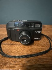 Minolta Sightseer Zoom AF 35mm Point and Shoot Film Camera Black Aspherical Lens