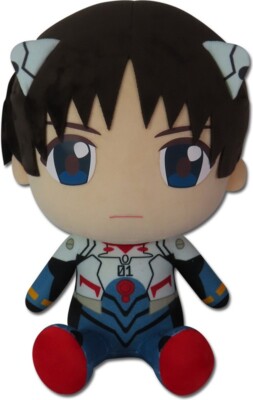 Neon Genesis Evangelion 12'' Shinji Sitting Plush Doll