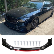 f&uuml;r Mercedes E-Klasse AMG W213 E 250 Frontsch&uuml;rze Frontlippe Frontansatz Schwarz