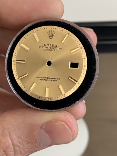 Rolex Champagne T Swiss T Dial for 
