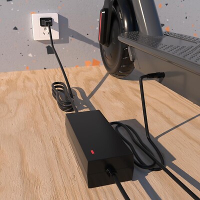 UK Replacement 42V 1.5A AC-DC Adaptor Charger For ANCHEER E-BIKE