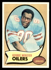 1970 Topps Football #120 George Webster EX/MT *d3