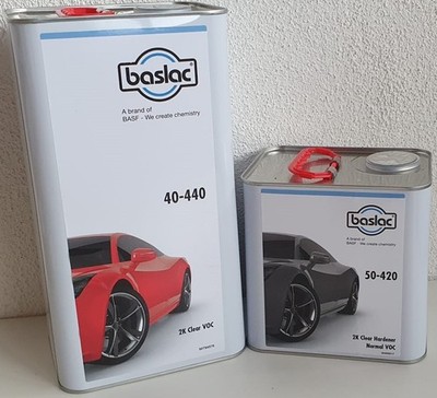 Baslac 2K VOC Klarlack 40-440 Set mit Härter normal 50-420 7,5 Liter