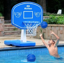 Pool Basketball Hoop Large Swimming Pool Basketball Hoop with 2 Balls Pump 2272x