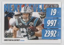 2020 Score Next Level Stats Christian McCaffrey #NLS-CM 0q0m