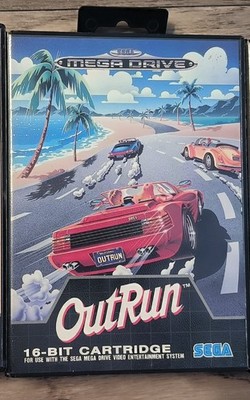 Outrun - Sega Mega Drive Retro Game