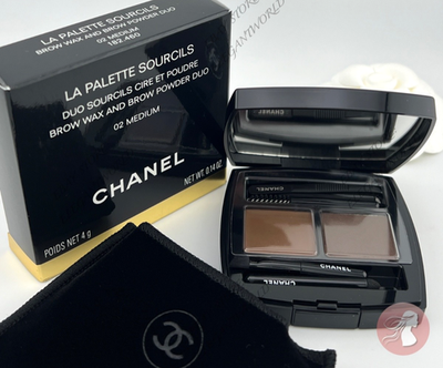 CHANEL La Palette Sourcils Brow Wax & Brow Powder Duo CHOOSE SHADE