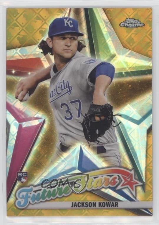 2022 Topps Chrome Logofractor Edition Gold Refractor 41/50 Jackson Kowar 0nr3