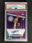 2023-24 Topps Chrome Victor Wembanyama Purple Geometric Certified RC Auto PSA 9
