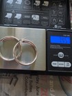 Nice Heavy Sterling Silver Hoop Earrings 7.4 Grams! — photo 1
