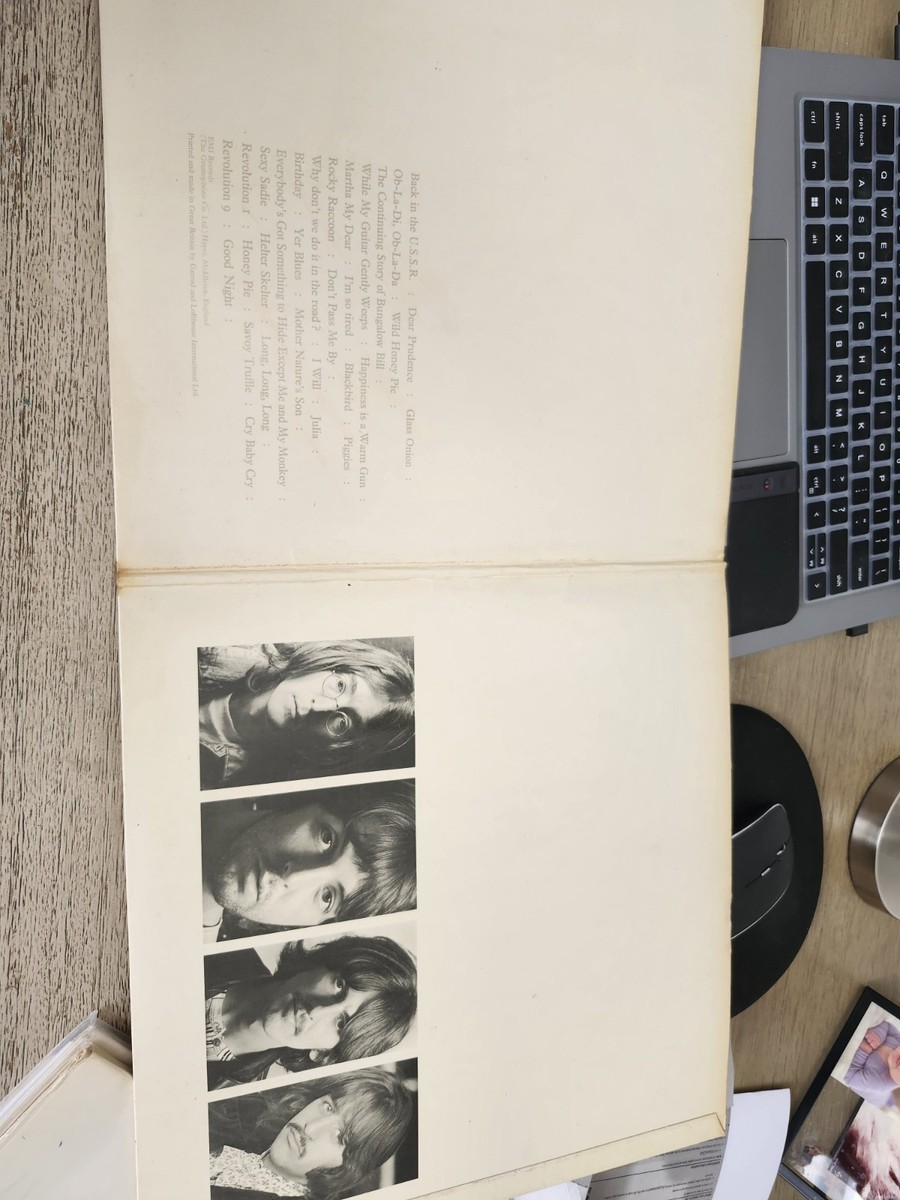 The Beatles White Album 1968 UK 1st Mono PMC 7067/8 Low# Pristine