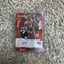 2020-21 Panini Prizm Draft Picks  Mustapha Heron Prospect Auto Red Ice #PA-MU
