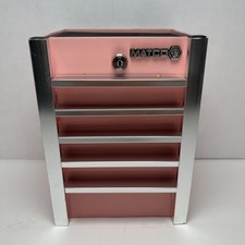 Matco Tools Pink Mini Tool Box Coin Bank - No Keys