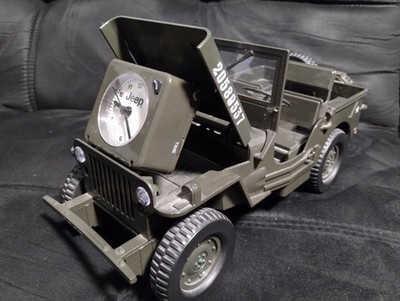JEEP ALARM CLOCK IN ORIGINAL BOX-DAIMLER CHRYLER CORP. 2004- TESTED