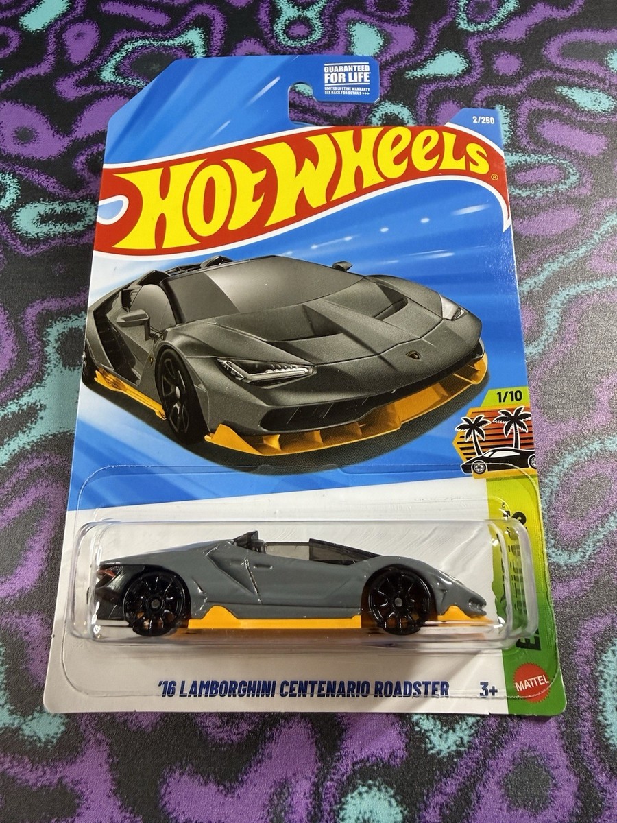 🔥2026 Hot Wheels '16 Lamborghini Centenario Roadster Grey *Kroger