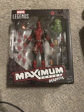 Marvel Legends Maximum Series Deadpool Action Figure with Doop Un-Opened