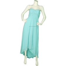 David’s Bridal Bridesmaid Strapless Evening Formal Wedding Chiffon Dress NWT