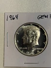 1964 Kennedy Half Dollar - Gem Proof 90% Silver