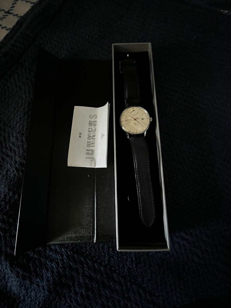 Junkers Watches Logo Png Near Mint Junkers 9132 6060-5 Automatic Watch