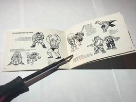 Lote manual NES 6, SMB 2, &iexcl;perforado!!, Double Dragon 2, TMNT, TMNT 2, WWF 