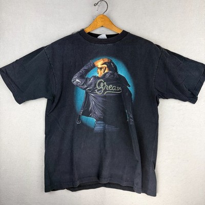 Vintage Grease Movie T Shirt John Travolta Danny Zuko 90s All Sport USA L