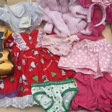 Y2K build a bear clothes 8 Pc lot: Top Bottom Skirt Hello Kitty