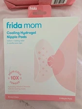Frida Mom Nursing Pads, Cooling Hydrogel Nipple Pads for Hydration 8 Pads