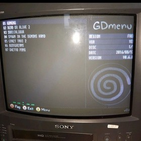 Sega Dreamcast Gdemu Jap With Games