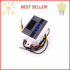 HiLetgo DC 12V 10A Digital LED Temperature Controller XH-W3001 Mini Thermostat -