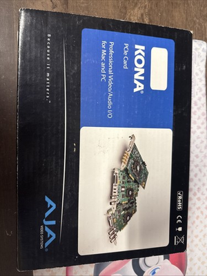 #ad #ad Professional video audio I O for Mac and PC Kona PCle Card $500.00