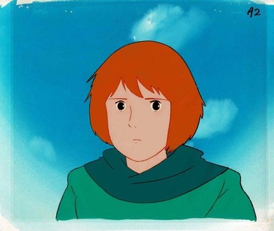 Future Boy Conan Monsley Production Cel Copy Background Hayao Miyazaki 1978 A2