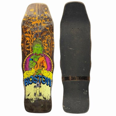 Girl Eric Koston Powerslide Retro Namaste Skateboard Deck Shaped