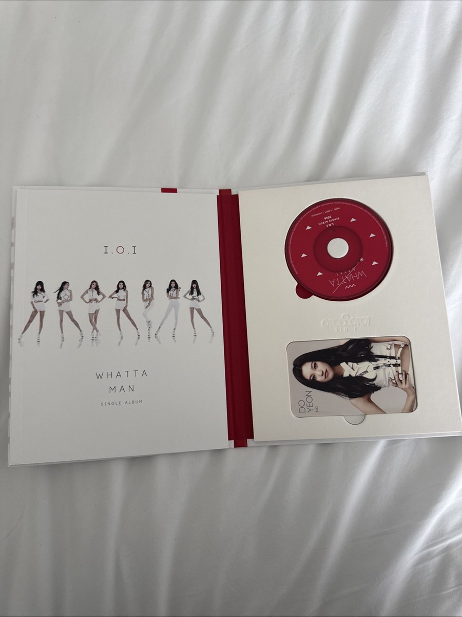 I.O.I 直筆サイン入りアルバム　WATTA MAN I.O.I. Whatta Man Single Album Signed Autograph All Subunit